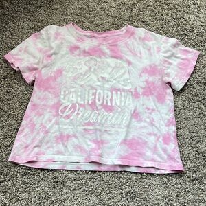 California dreamin cropped tee 
